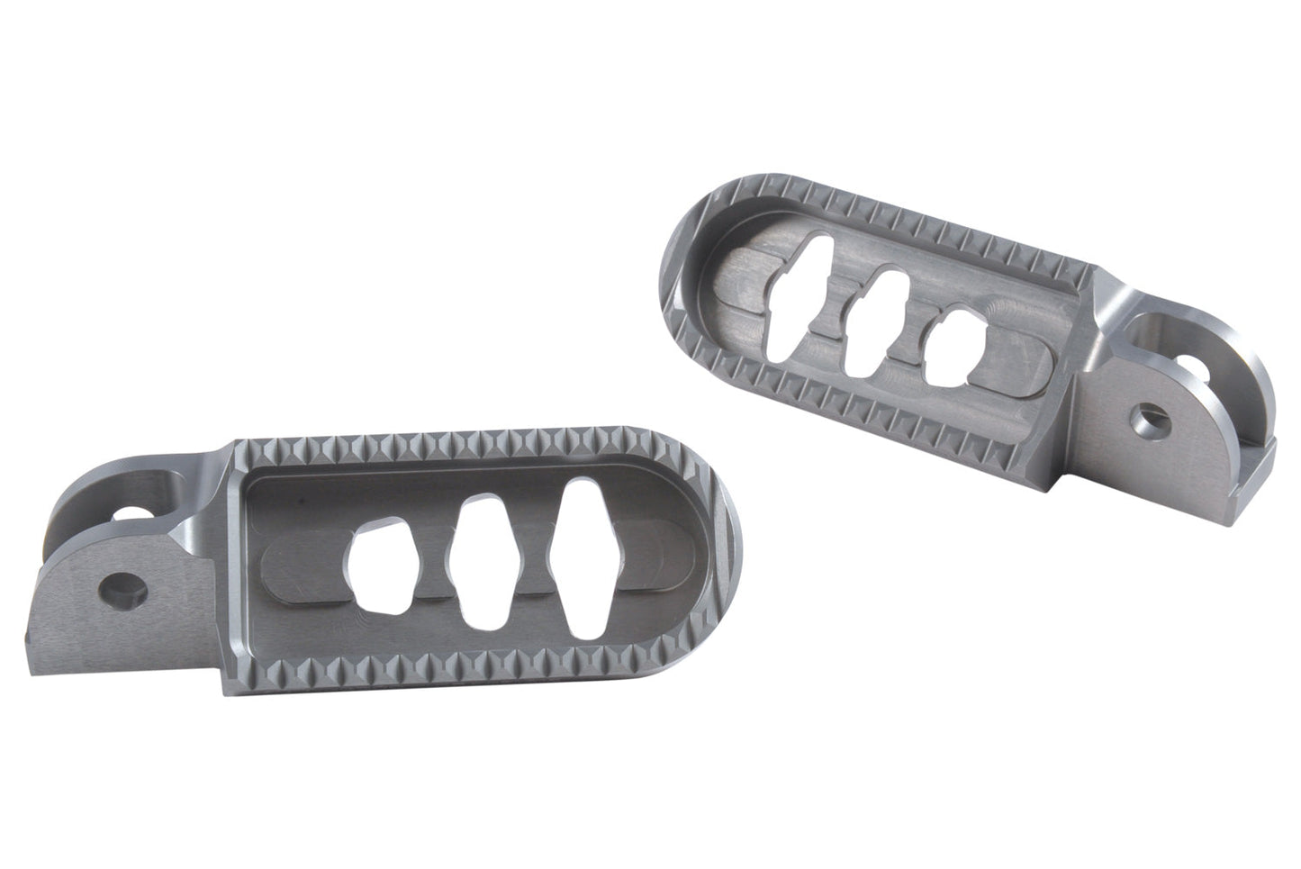 lower footrests »ERGO-COMFORT« - silver