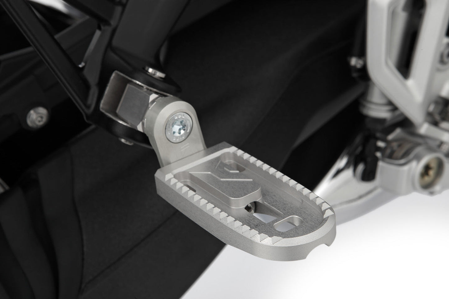 Vario footrest EVO1 (pair) - silver