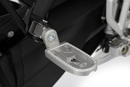 Vario footrest EVO1 (pair) - silver