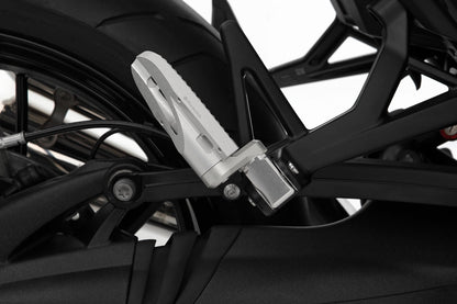 Vario footrest EVO1 (pair) - silver