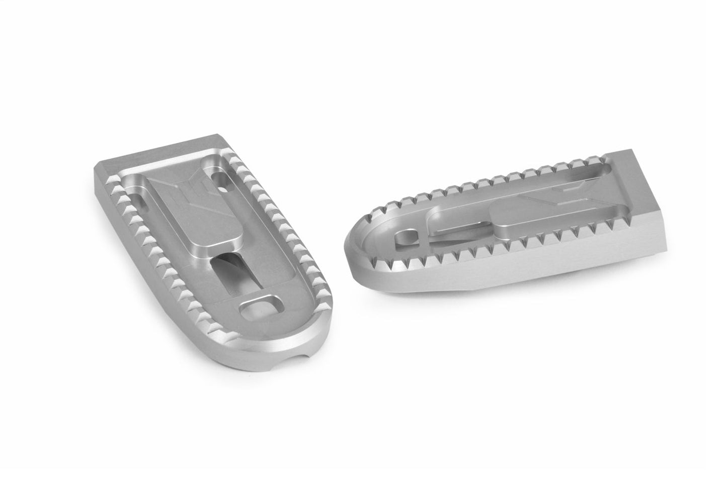 Vario footrest EVO1 (pair) - silver