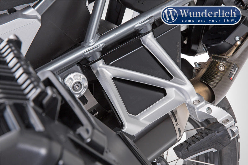 Passenger seat recess cover  black