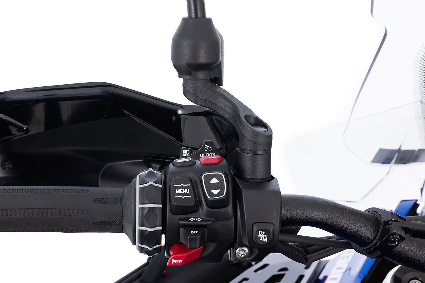 Mirror Adapter up + wide - Set - black