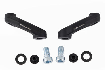 Mirror Adapter up + wide - Set - black