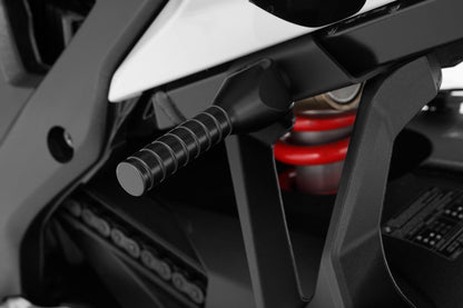 fold-away lifting handle - black