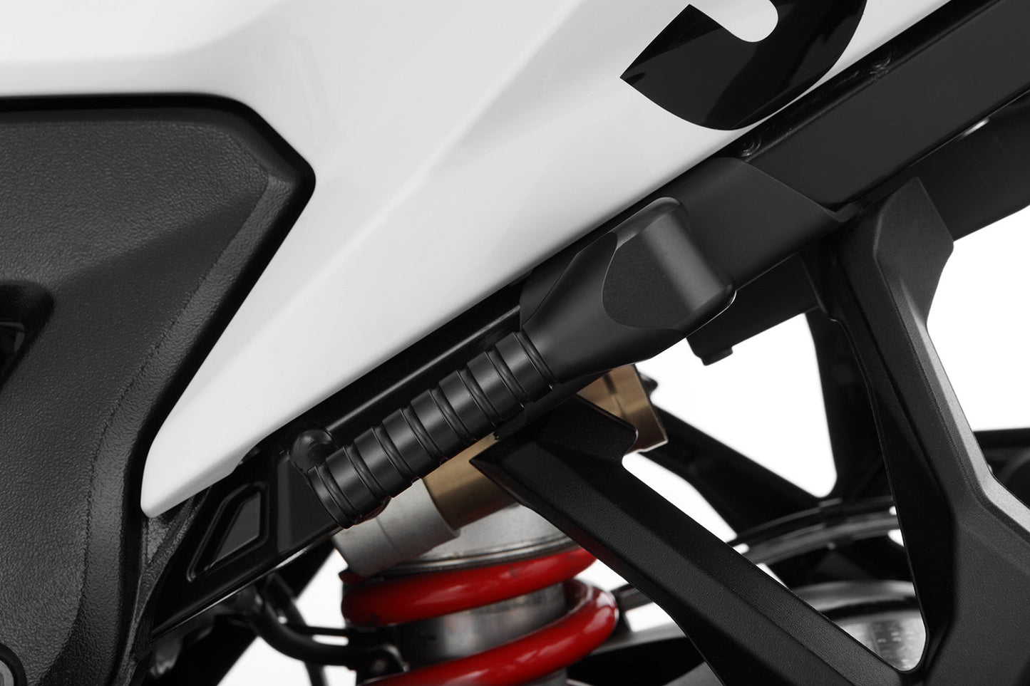 fold-away lifting handle - black