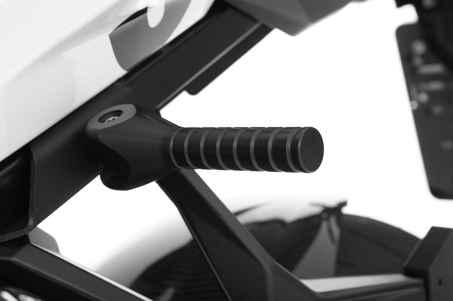 fold-away lifting handle - black