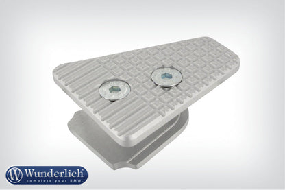 Brake lever extension  silver