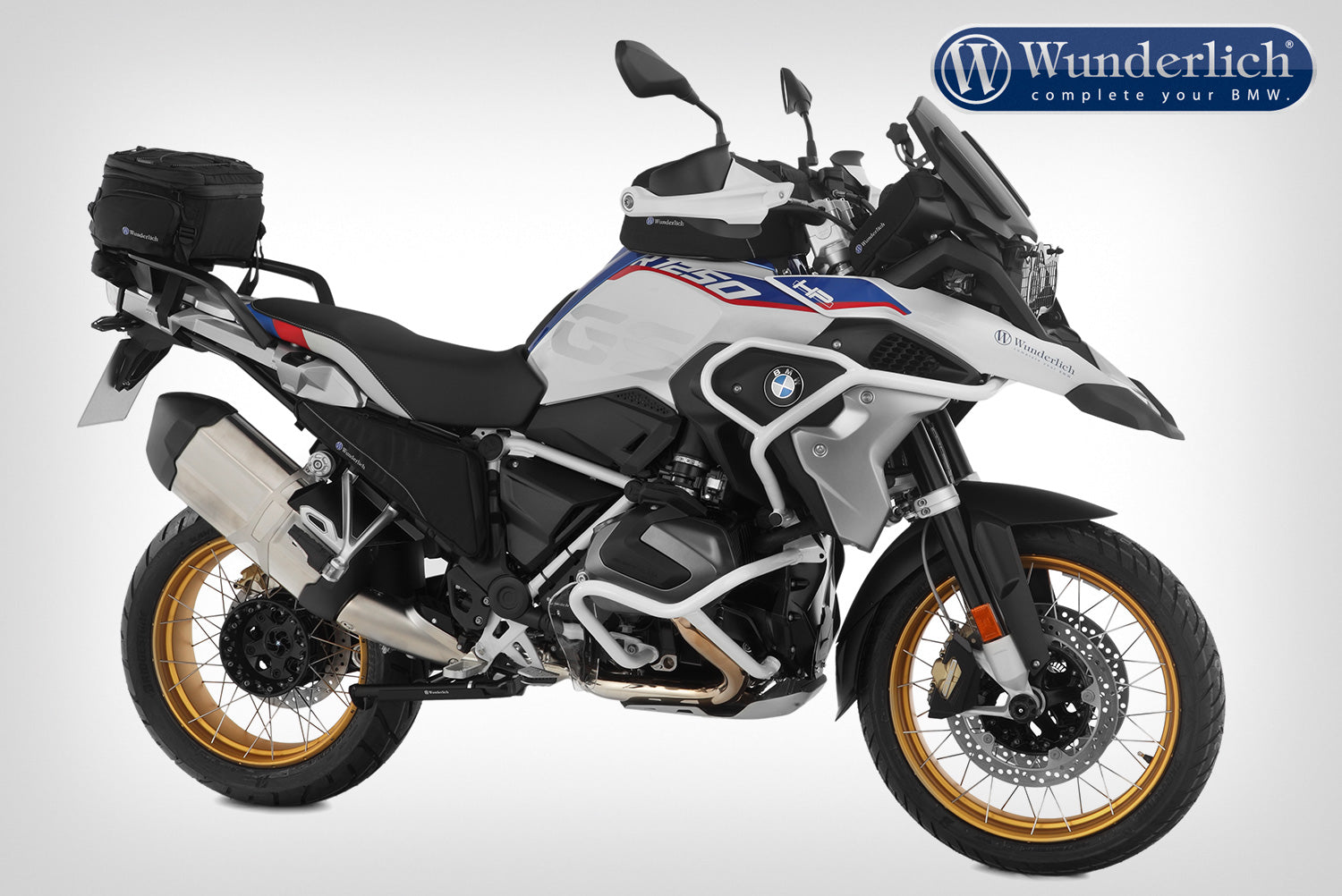 Wunderlich foot brake lever width extension - silver