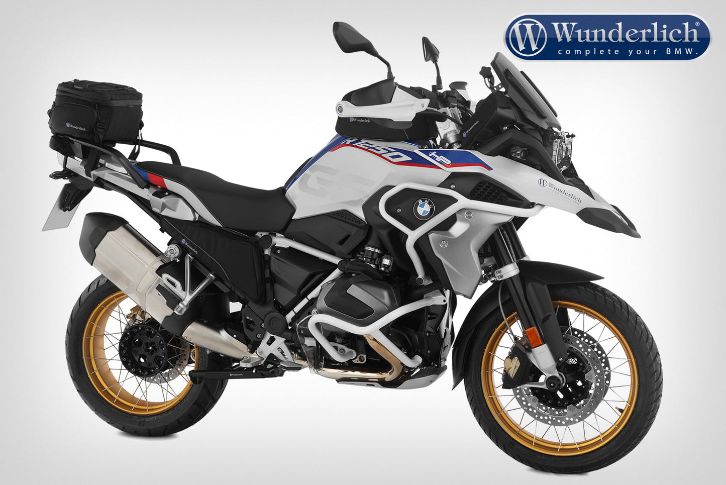 Wunderlich foot brake lever width extension - silver