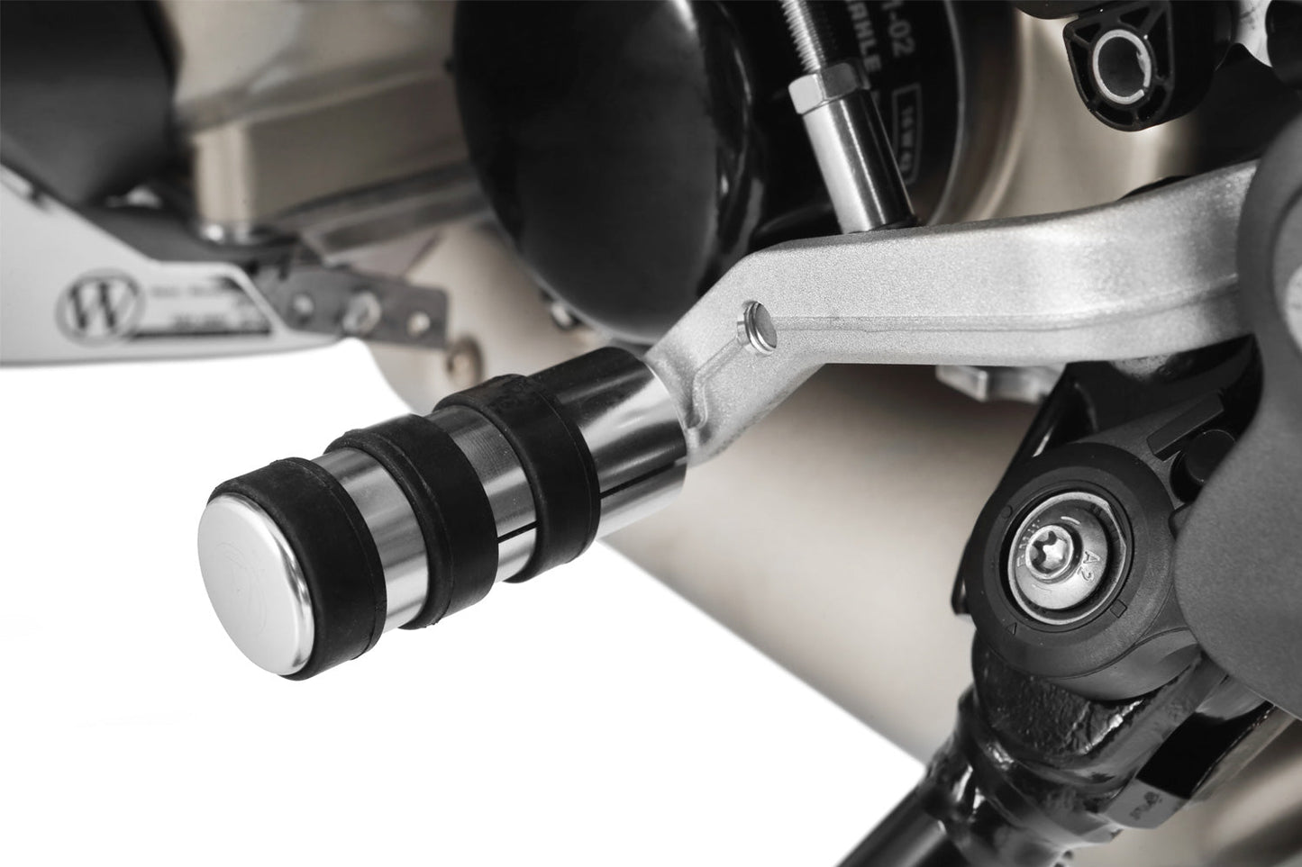 gear / brake lever enlargement Touring - silver - Piece