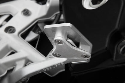 brake lever enlargement - silver