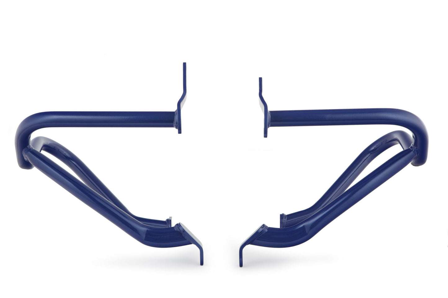 engine protection bar stainless steel - HP blue