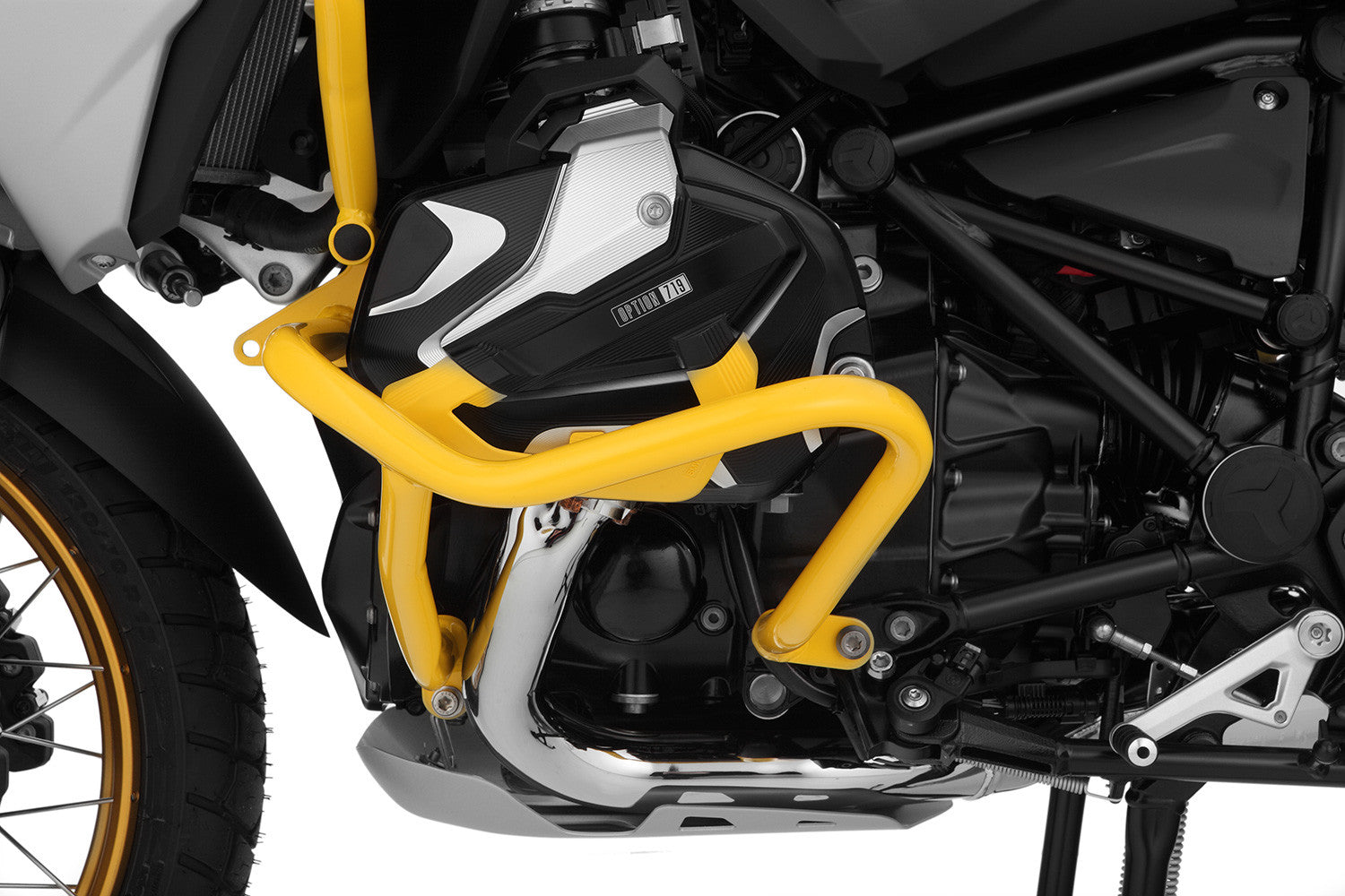 Engine protection bar VA - yellow | Edition 40 Years GS | Procycles ...