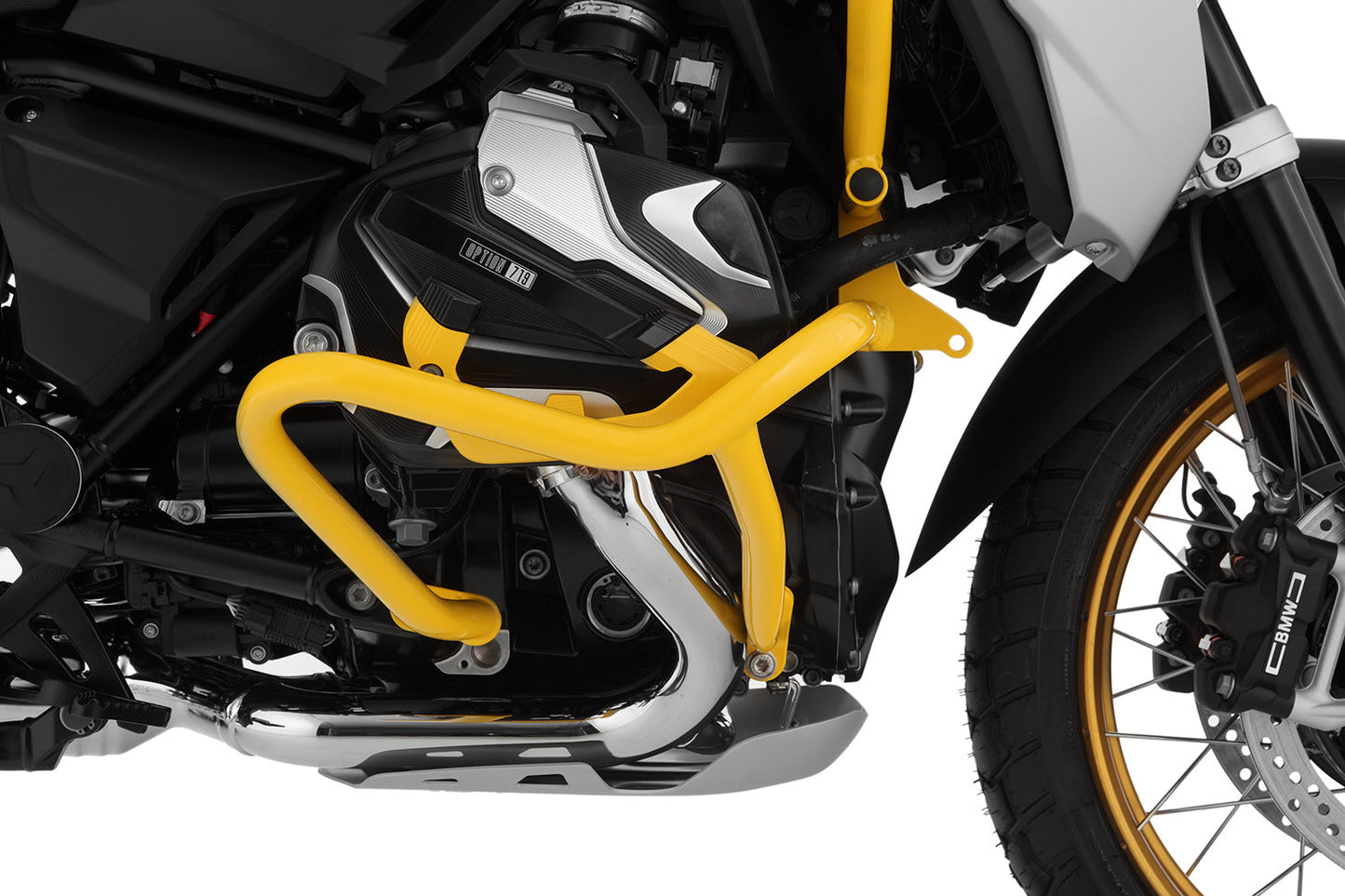 Engine protection bar VA - yellow | Edition 40 Years GS