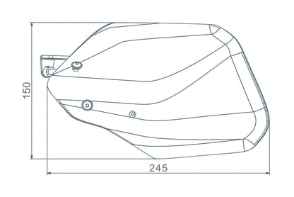 hand protectors - white