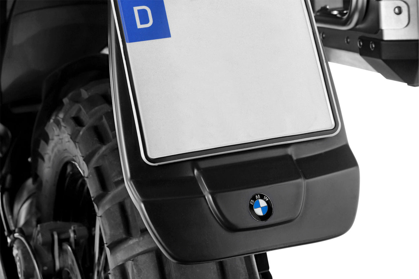 EXTENDA FENDER for rear - black - BMW-Emblem