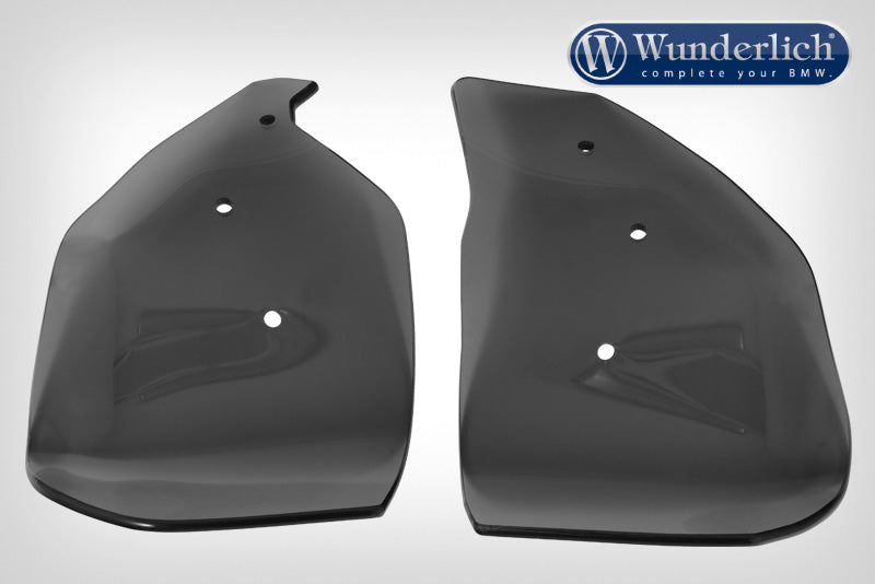 Foot protectors  smoked grey