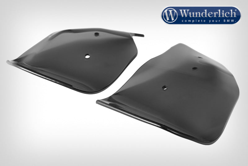 Foot protectors  smoked grey