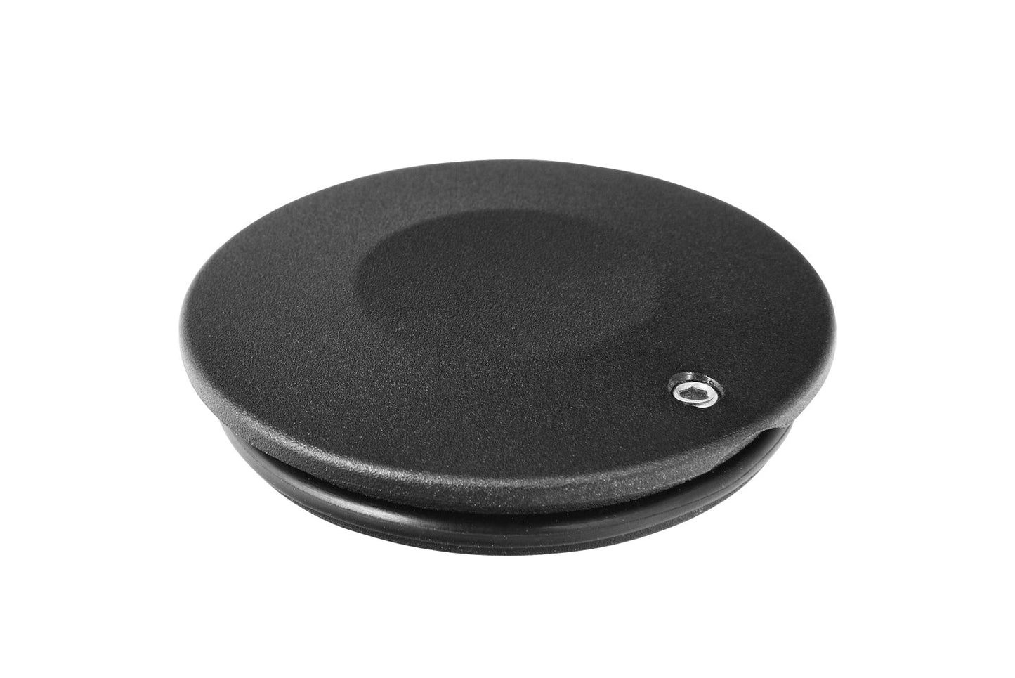 Swingarm Pivot Cover classic design - left - black