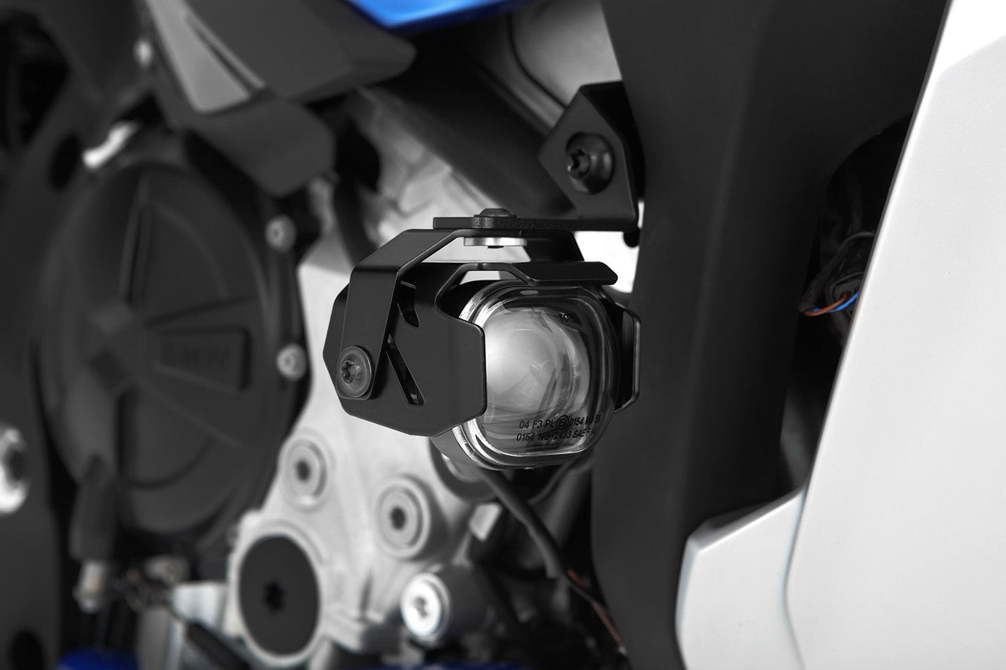 MICROFLOOTER LED auxiliary headlight - black