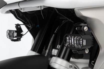 LED Auxillary headlight »MICROFLOOTER 3.0« - for vehicle mounting - black
