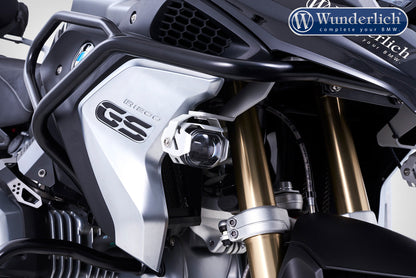 Wunderlich LED auxiliary headlight MicroFlooter  silver