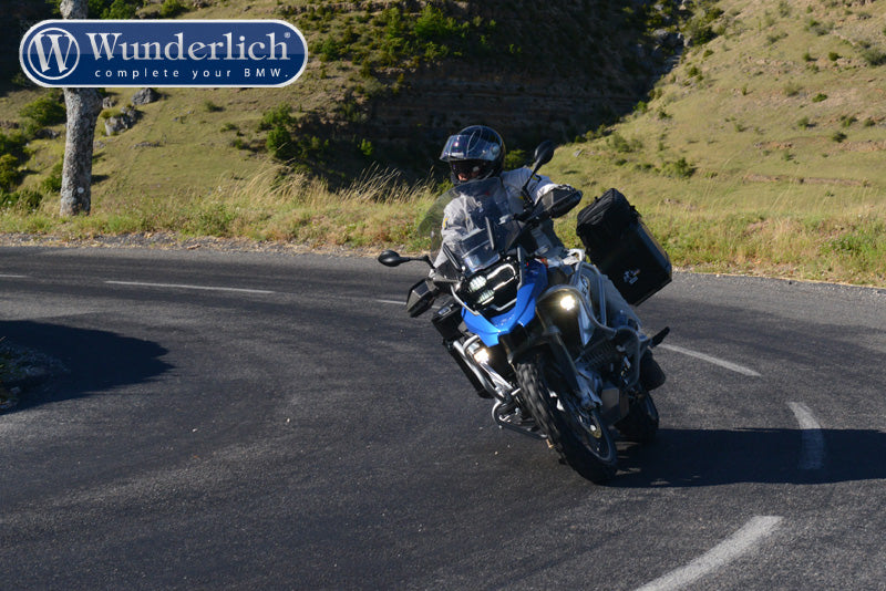 Mounting Bracket auxiliary lamps for Wunderlich tank protection bar  black