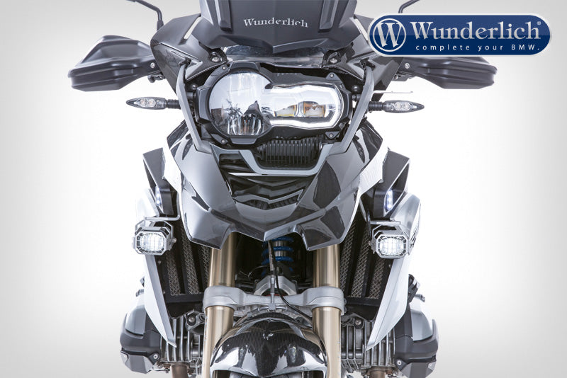 Protective grate for auxiliary Microflooter headlights  silver