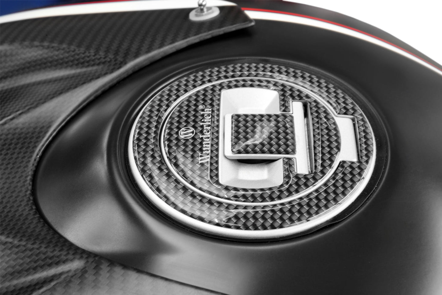 Filler cap cover carbon look - carbon optic