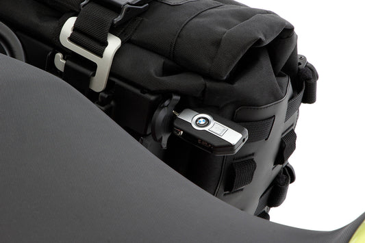 Cylinder lock codable for X-BAG X32 side bags - Set - silver