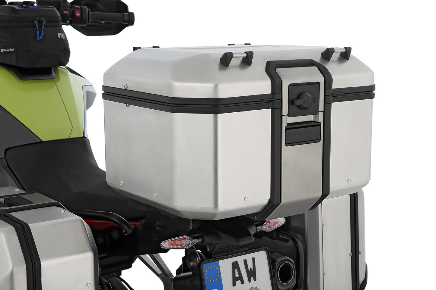 Topcase X-CASE X48 with standard lock - Piece - silver