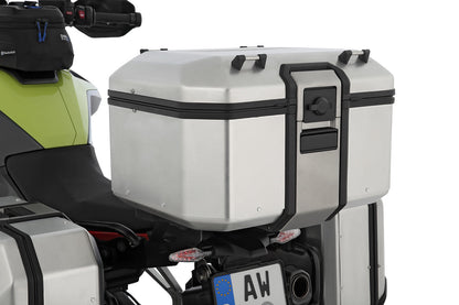 Topcase X-CASE X48 with standard lock - Piece - silver