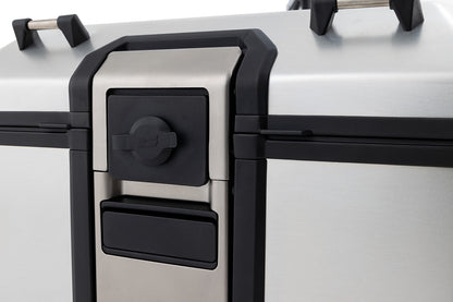 Topcase X-CASE X48 with standard lock - Piece - silver