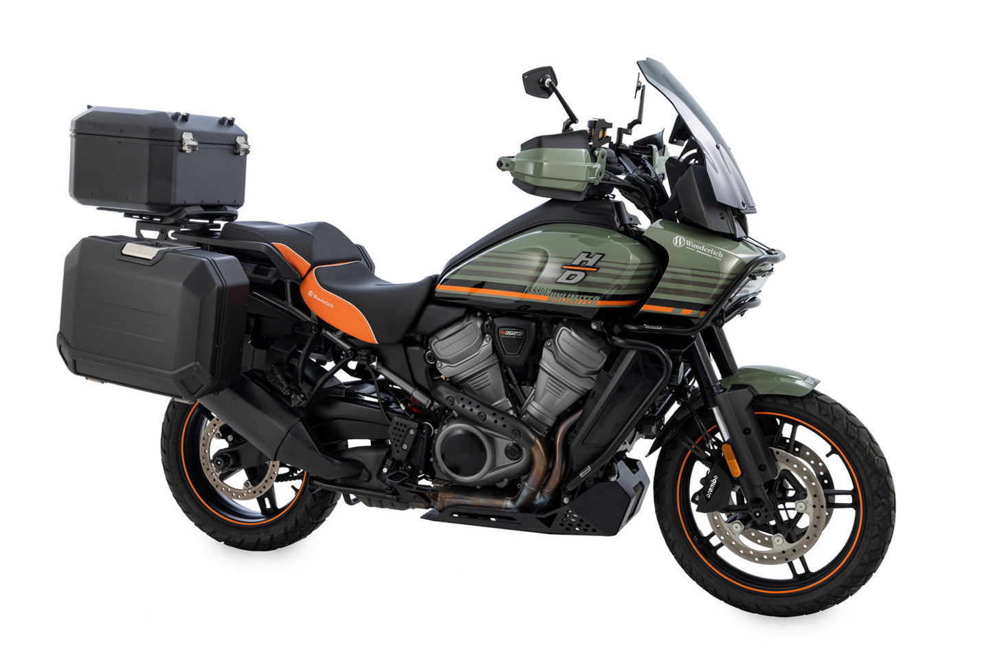 Topcase X-CASE X48 with standard lock - Piece - black