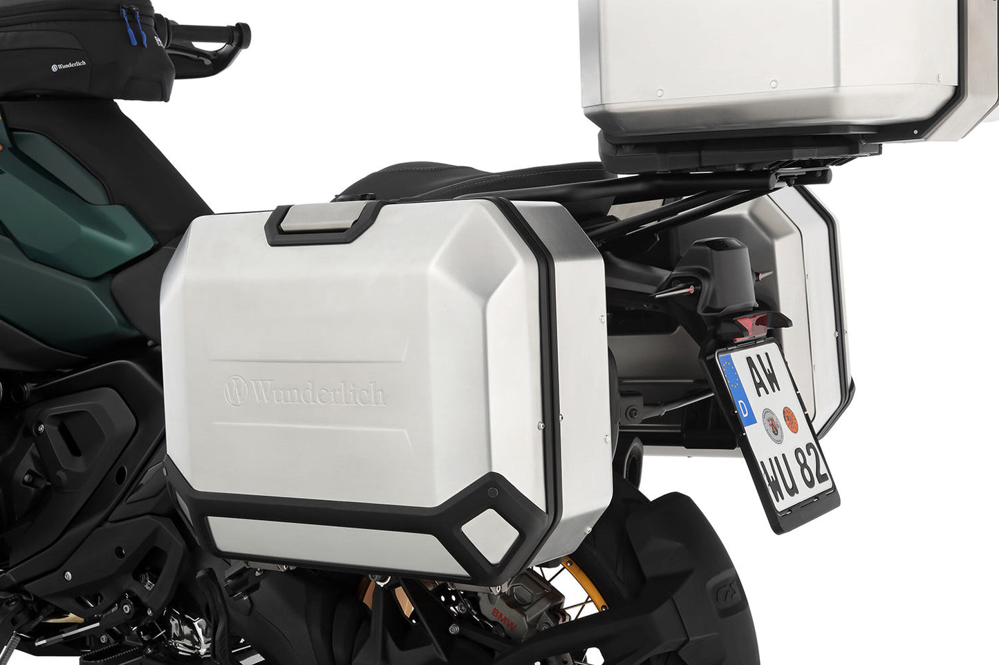 Suitcase Set X-CASE X36 Aluminium with programable lock - Set - silver