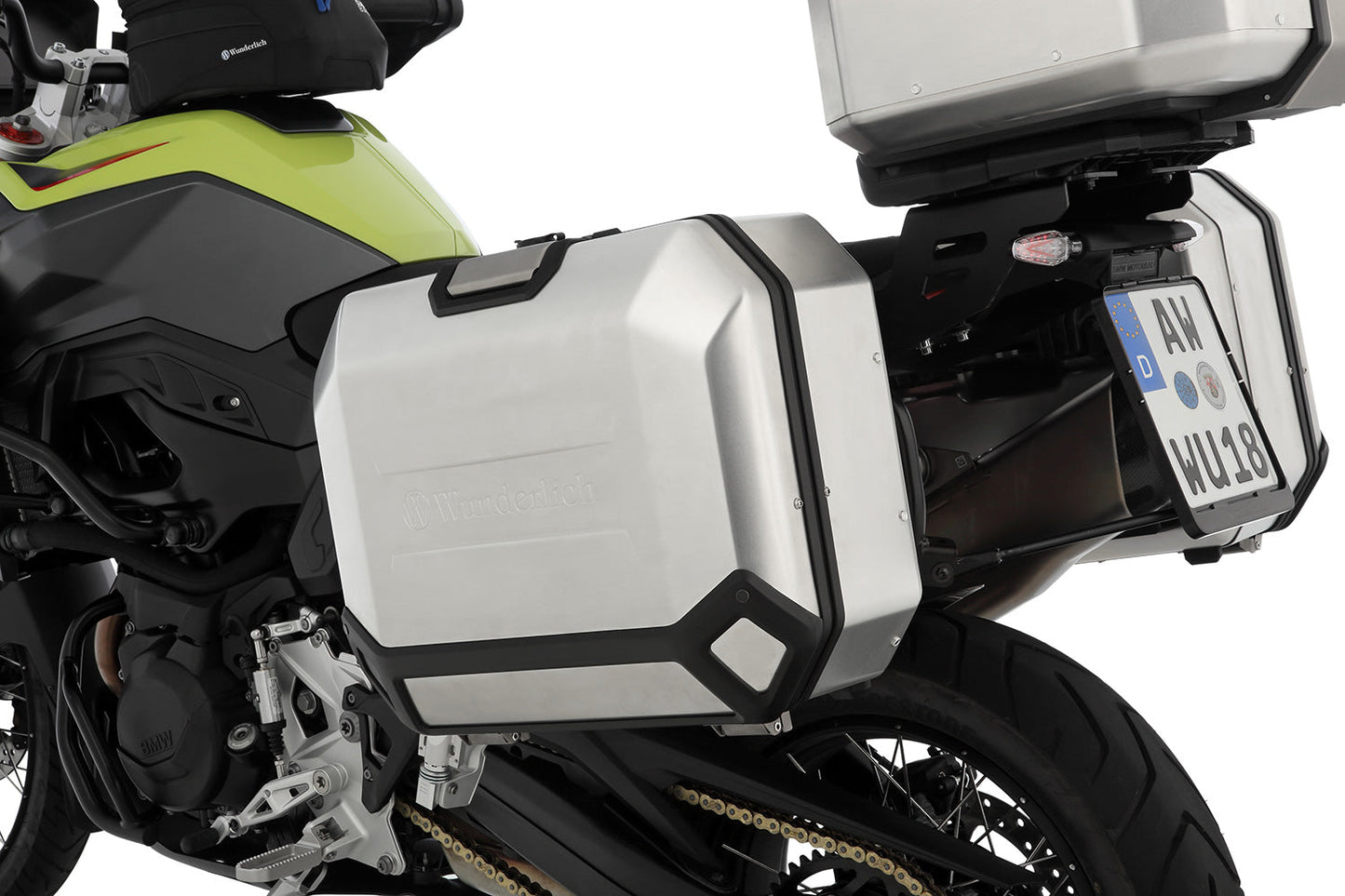 Suitcase Set X-CASE X36 Aluminium with programable lock - Set - silver