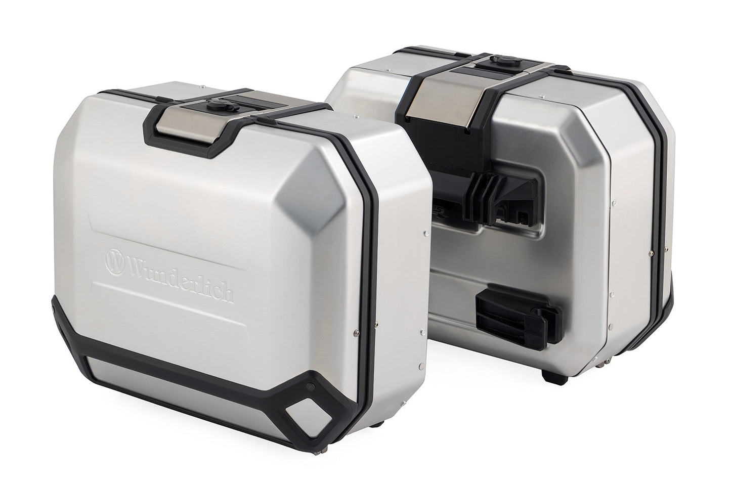 Suitcase Set X-CASE X36 Aluminium with programable lock - Set - silver