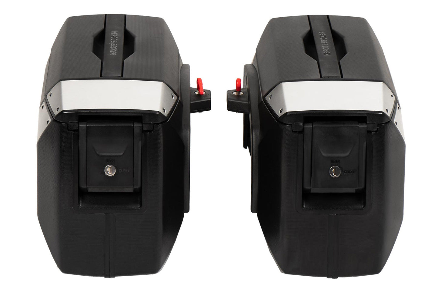 Hepco&Becker side case for C-Bow carrier - Set - black-silver