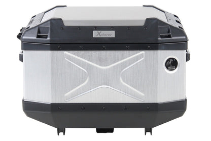 Hepco&Becker XPLORER Topcase - 45 Litres - silver