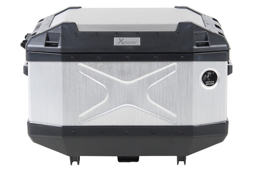 Hepco&Becker XPLORER Topcase - 45 Litres - silver