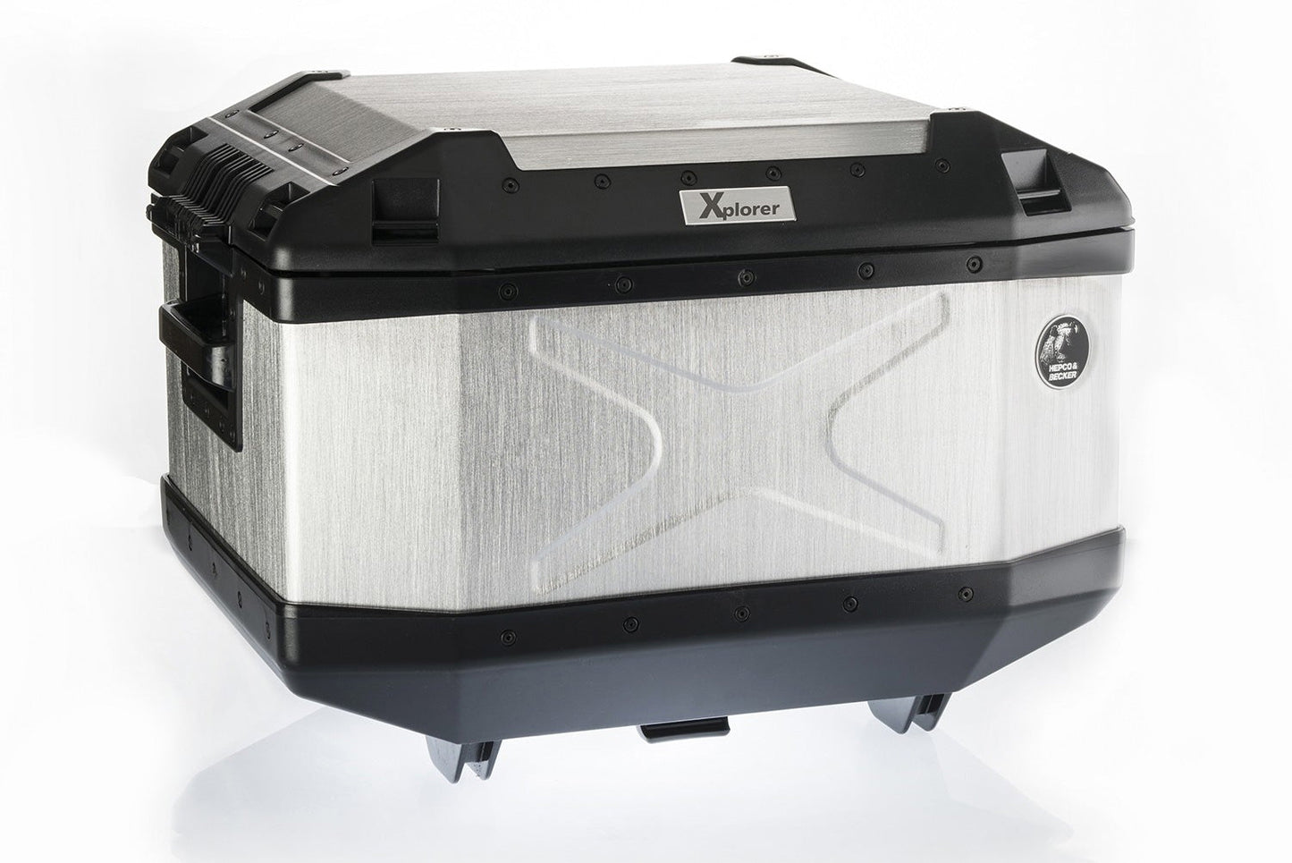Hepco&Becker XPLORER Topcase - 45 Litres - silver