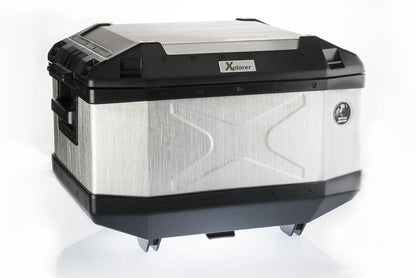 Hepco&Becker XPLORER Topcase - 45 Litres - silver