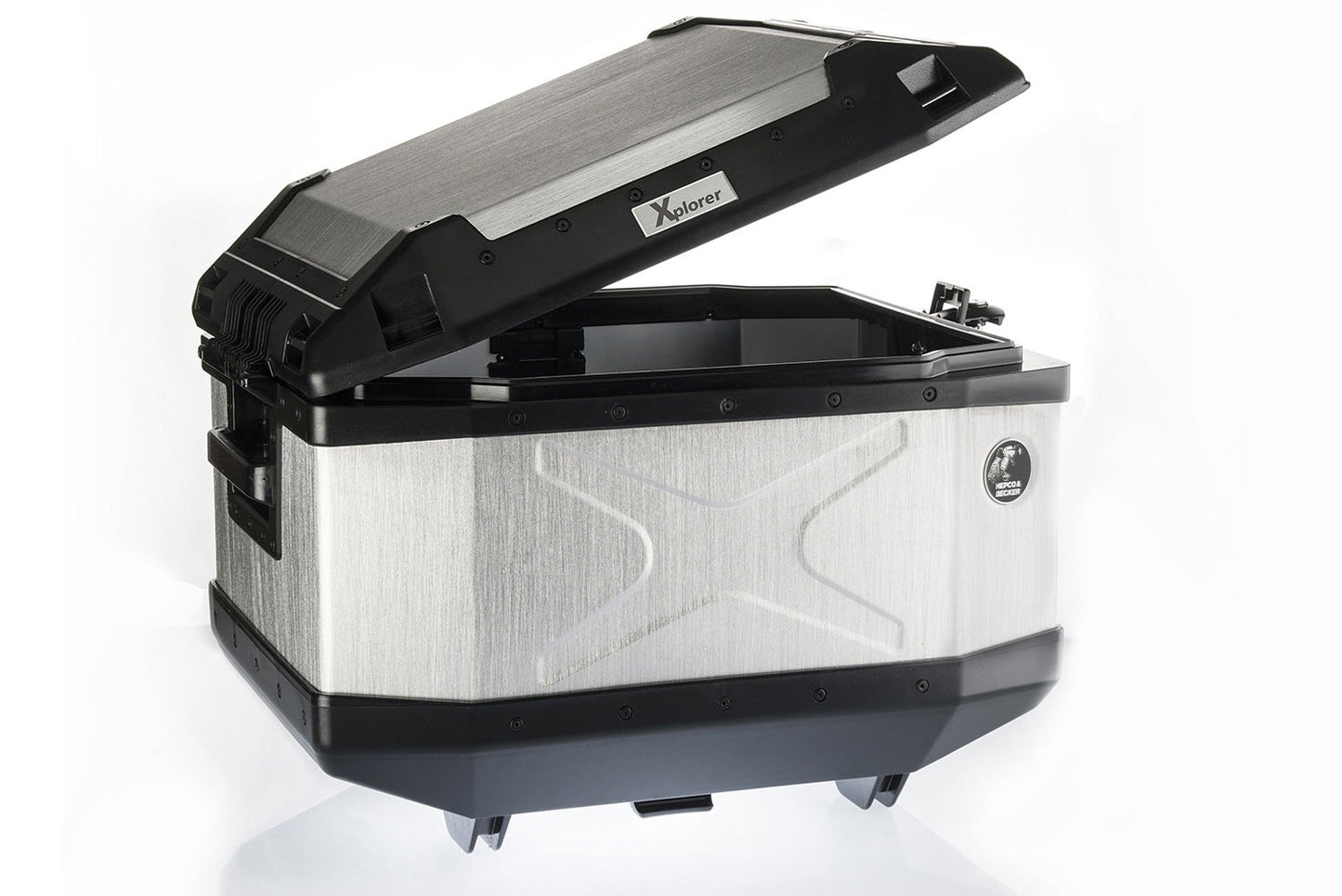 Hepco&Becker XPLORER Topcase - 45 Litres - silver
