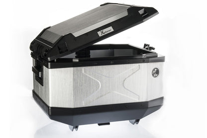Hepco&Becker XPLORER Topcase - 45 Litres - silver