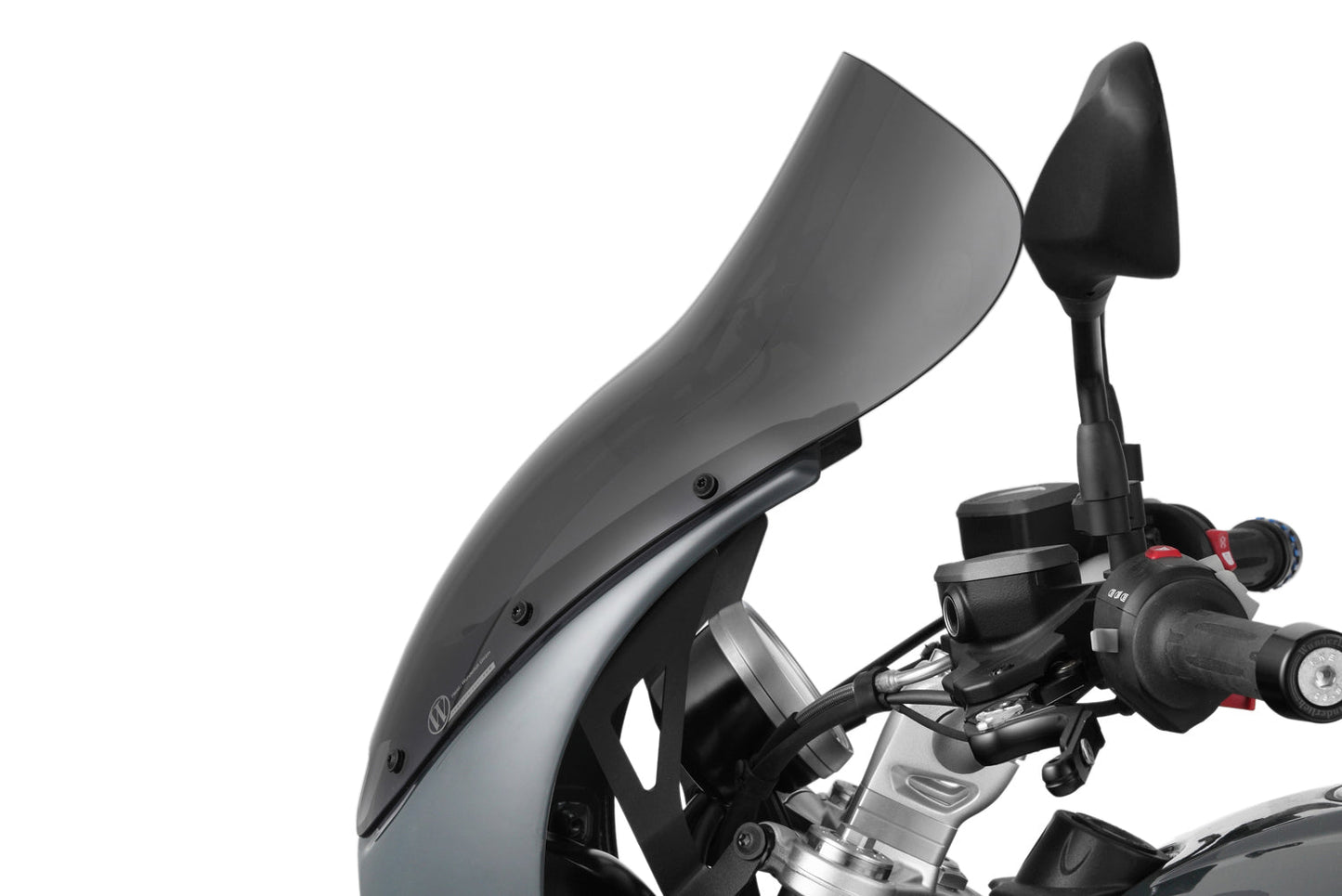 Touring Sport windshield for Classic-Trophy and Daytona cockpit fairings - high - smoked grey