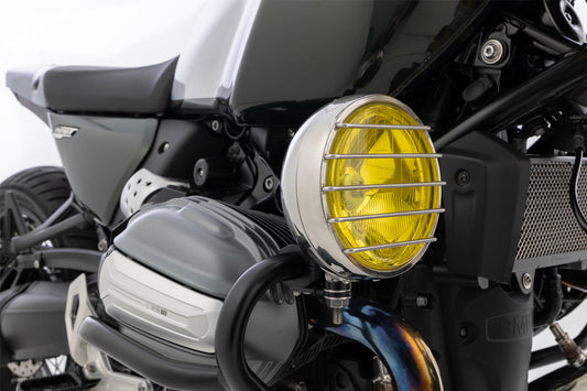 Auxiliary Headlight SixDays Ø155mm R 12 - chromed