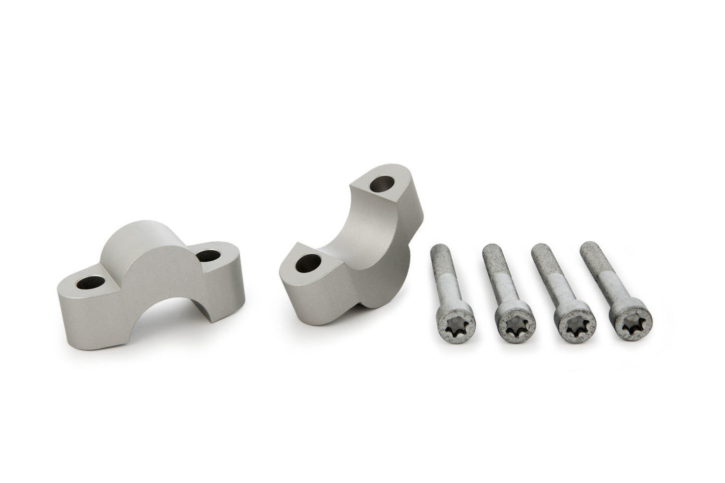 handlebar riser ERGO R 12 - 20mm - silver
