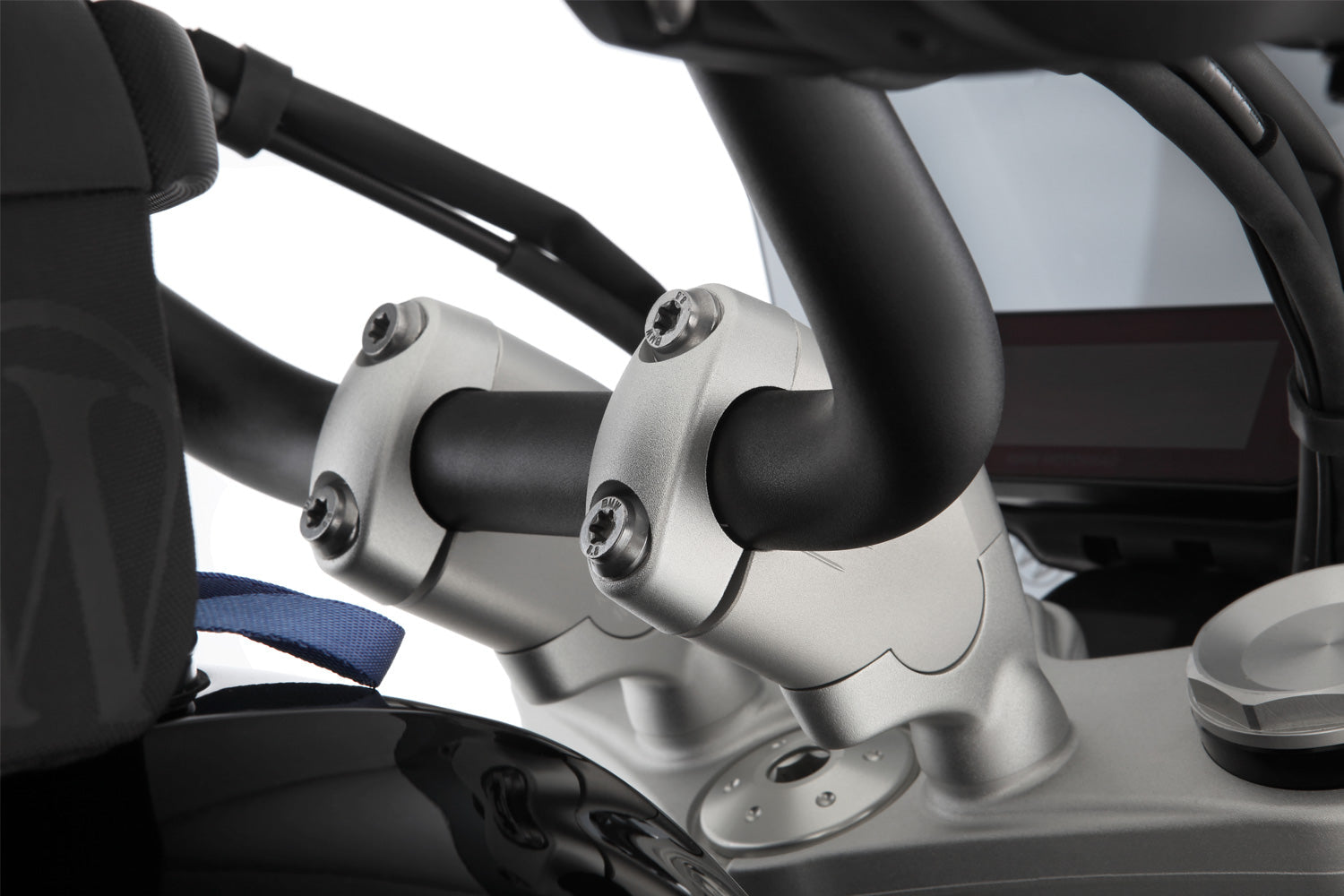 Handlebar riser ERGO+ R 12 / R 12 nineT - 41mm - silver | Procycles ...