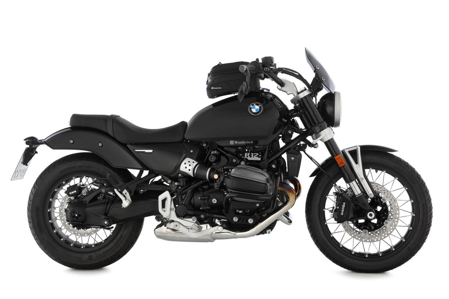 Handlebar riser ERGO+ R 12 / R 12 nineT - 41mm - silver